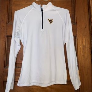 White WVU Pull Over